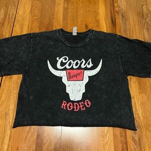 Coors Rodeo Cropped T-shirt